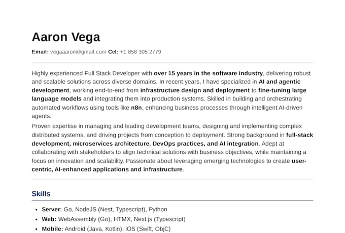 build a production ready go backend